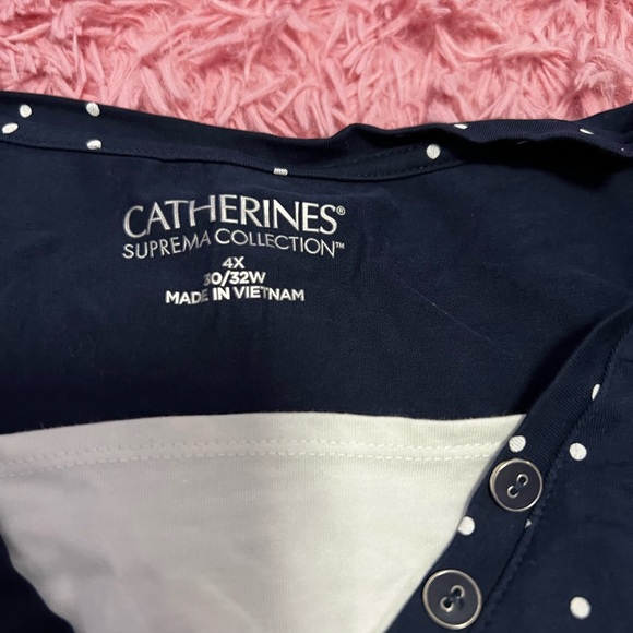 Brand new without tags Womens Catherine’s short sleeve shirt SUPREMACOLLECTION" - Picture 4 of 6